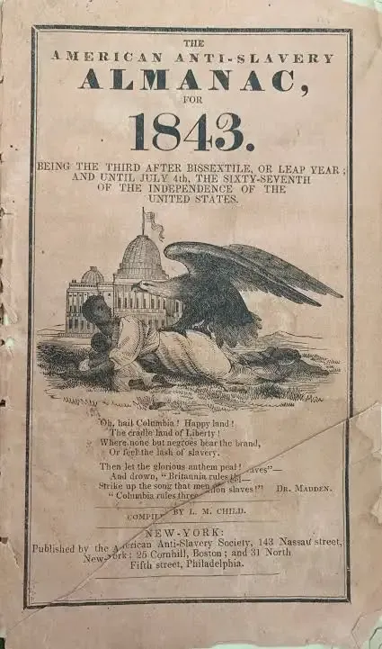 **American Anti-Slavery Almanac, For ...** Book Review and Summary
