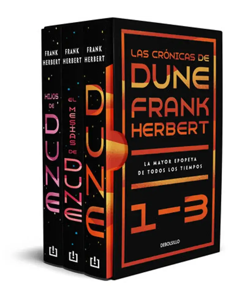 Estuche Las crónicas de Dune: Dune, El mesías de Dune e Hijos de dune / Frank Herbert's Dune Saga 3-Book Boxed Set: Dune,Dune Messiah, and Children of Dune Book Review and Summary