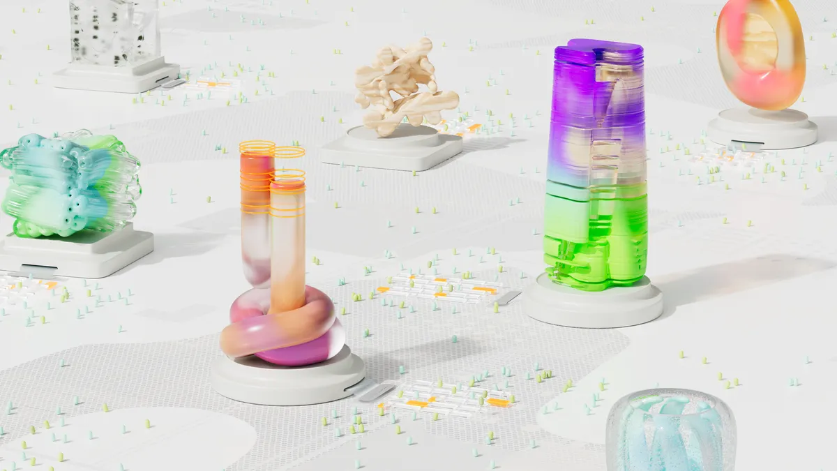 Image of protein folding