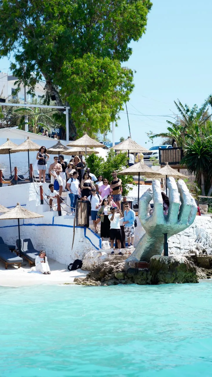 Ksamil Beach turquoise waters
