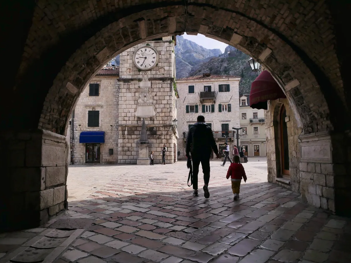 Kotor Old Town medieval streets
