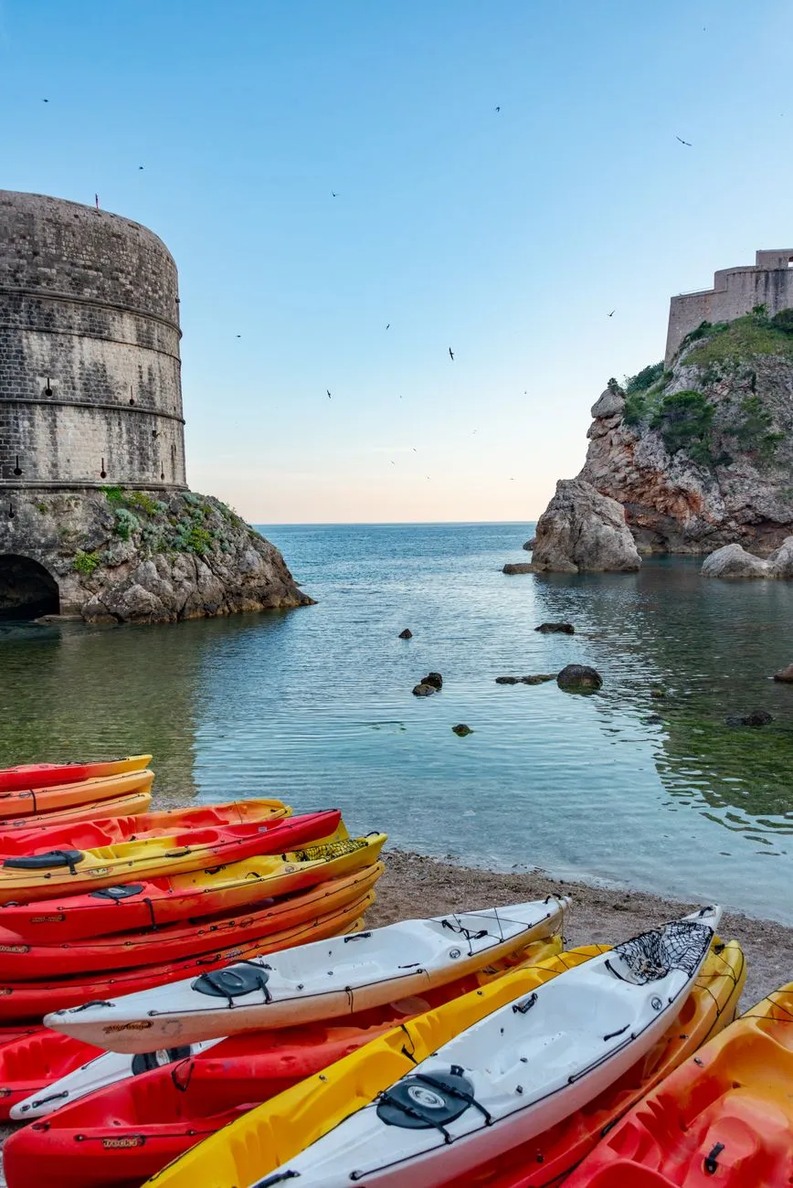 Kayaking in Bay of Kotor