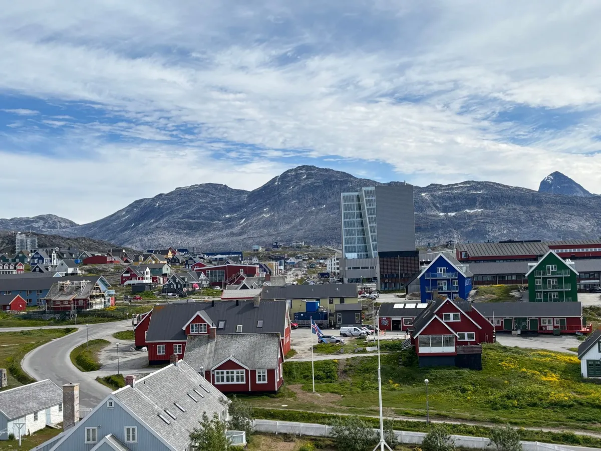 Community gathering in Sisimiut