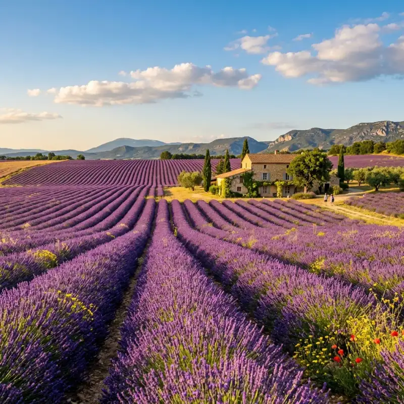 The Purple Gold of Provence: Exploring the Lavender Fields