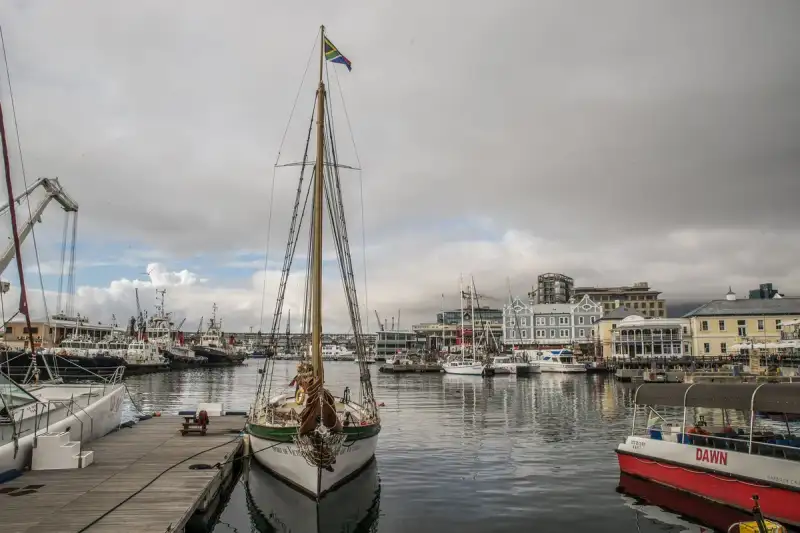 Cape Town historical harbor