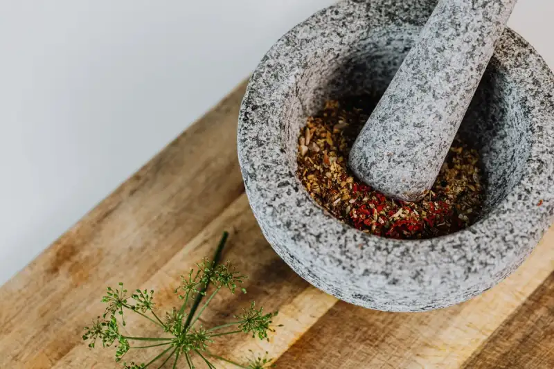 Preparing the spice blend