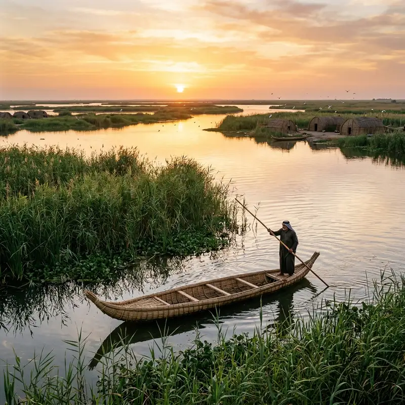 Echoes from the Cradle: My Quest for the Waxed Reed Boats of Iraq's Ancient Marshes