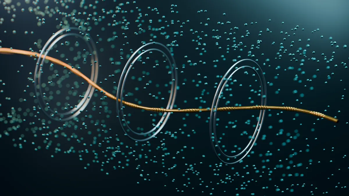 Entangled photon pair traveling through a fiber link