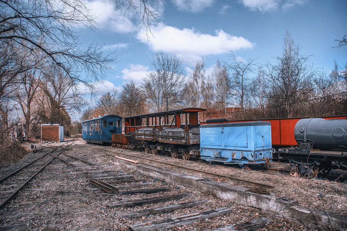 Alte Eisenbahn in Australien