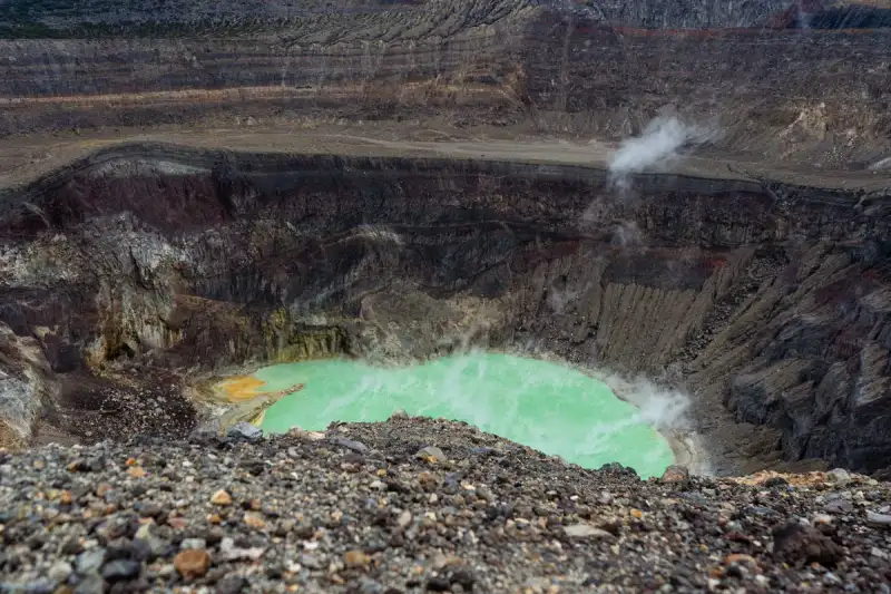 Image of Erta Ale volcano's lava lake