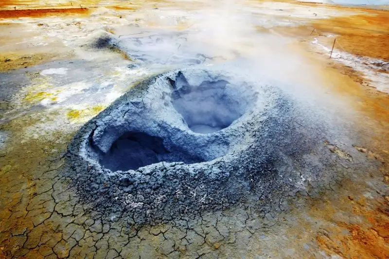 Image of hydrothermal vents in Dallol