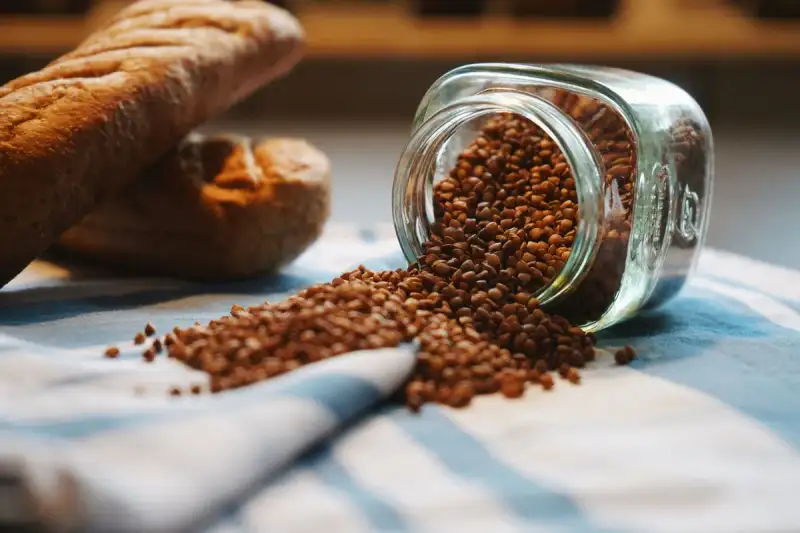 Buckwheat kasha ready to serve