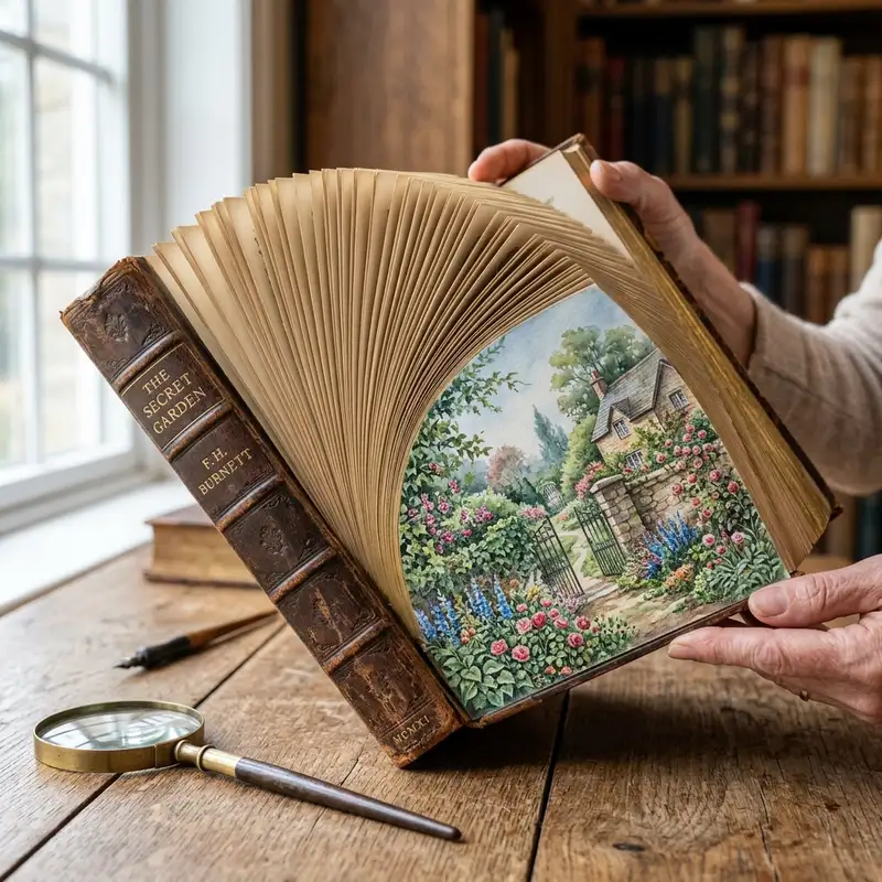 The Whispers Within Pages: Unearthing the Secret Art of Fore-Edge Painting