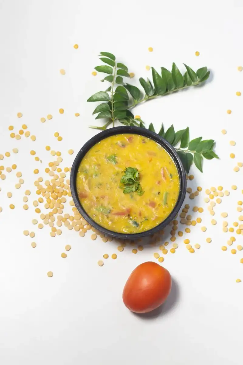 Lentil soup ingredients