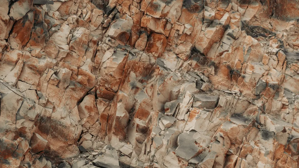 Close‑up of crust micro‑pores under magnification
