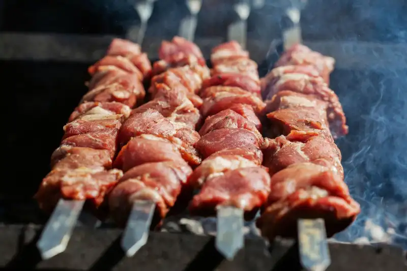 From Ancient Grills to Modern Plates: Demir Şef's High-Protein Chicken Shish Kebab with Zesty Sumac Salad - A Culinary Journey Through Culture and Wellness