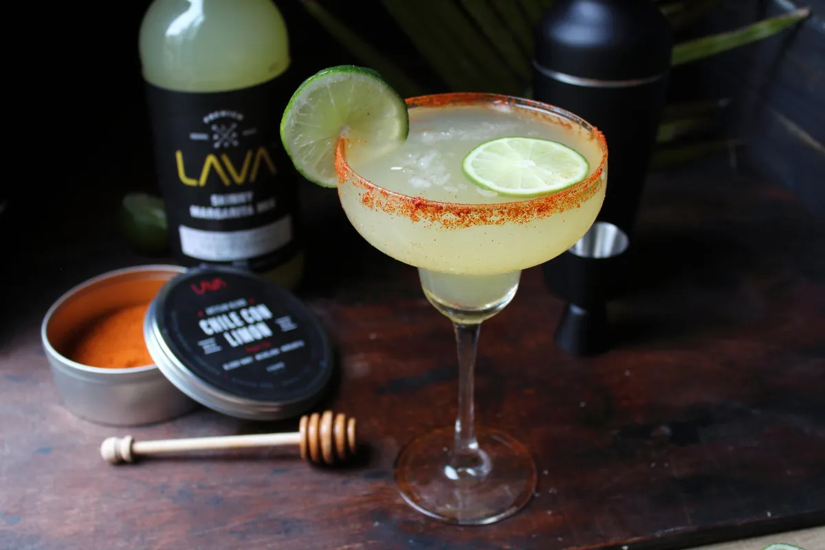 Salted lime wedges on a Mexican taco platter