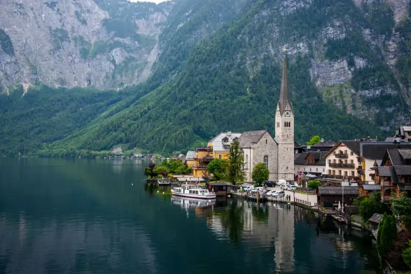 'Hallstatt: Where Time Carved Its Name into the Alps and Salt Whispered Eternity'