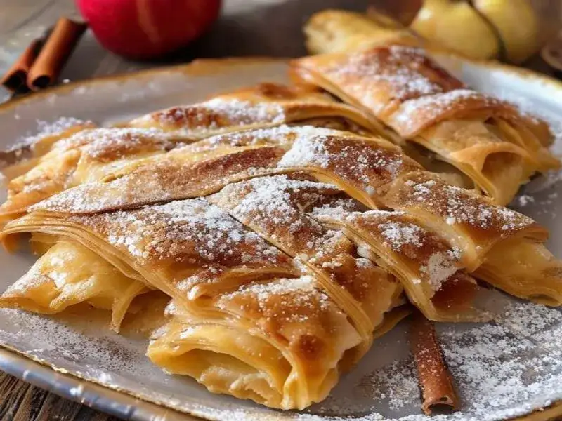 Apfelstrudel rein pflanzlich