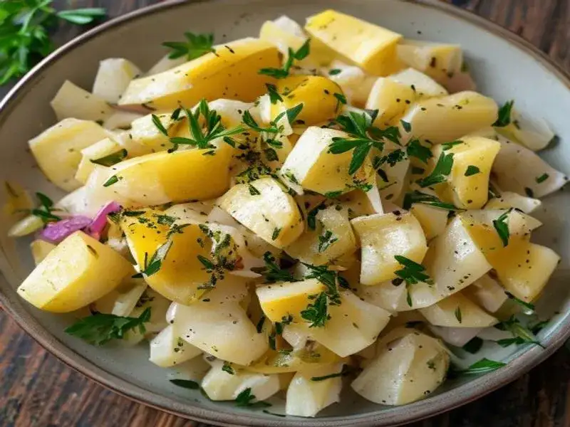 Kartoffelsalat ohne Mayonnaise