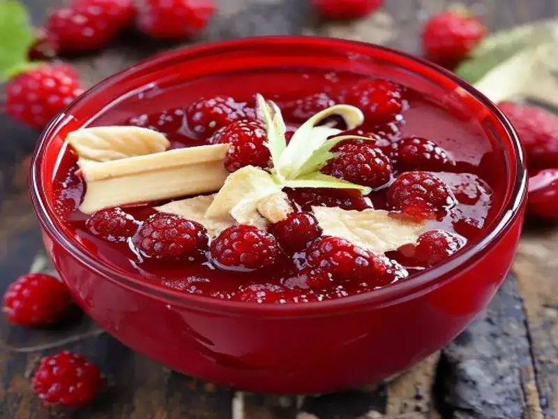 Rote Grütze Dessert