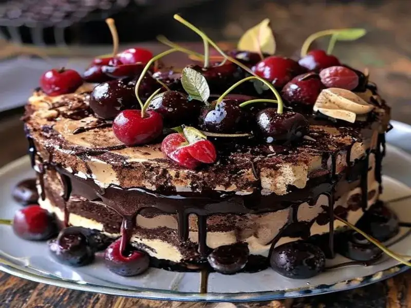 Schwarzwälder Kirschtorte vegan