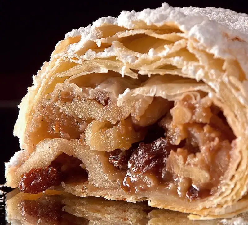 Der Apfelstrudel: Ein Meisterwerk der Wiener Mehlspeisenkultur und seine faszinierende Geschichte