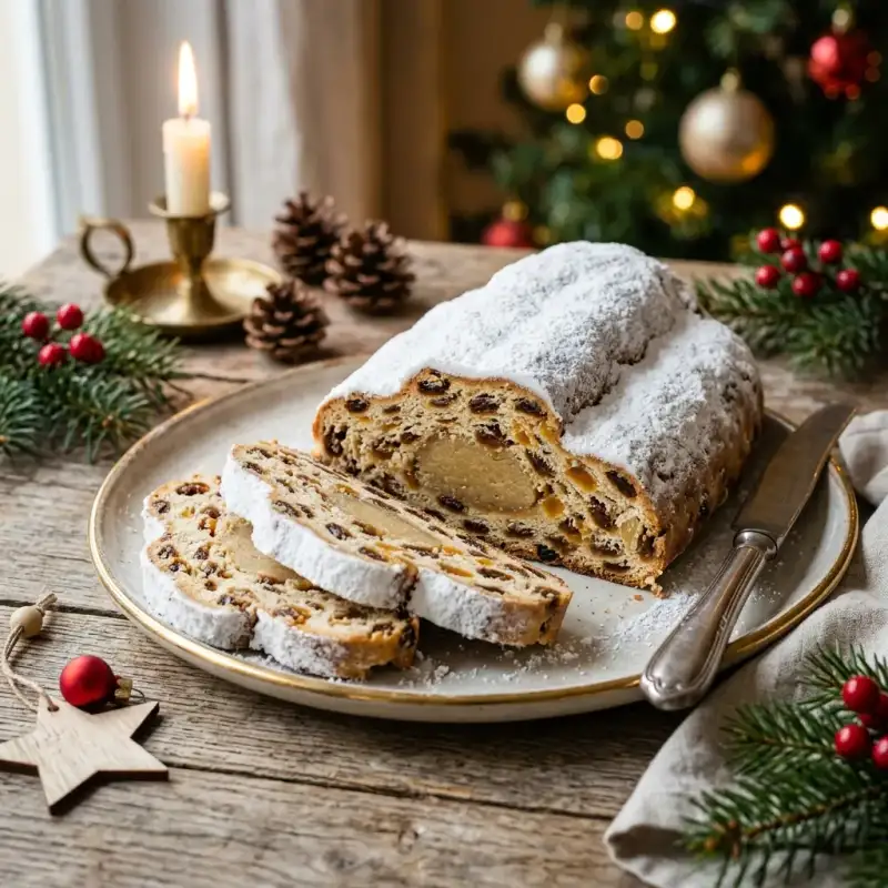 Die Magie des Christstollens: Eine süße Reise durch die deutsche Weihnachtsgeschichte