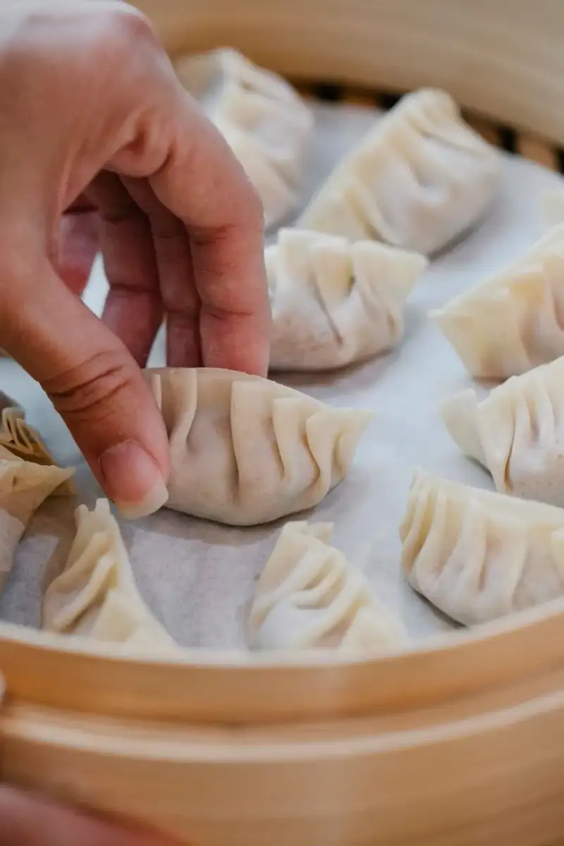 Har Gow being steamed
