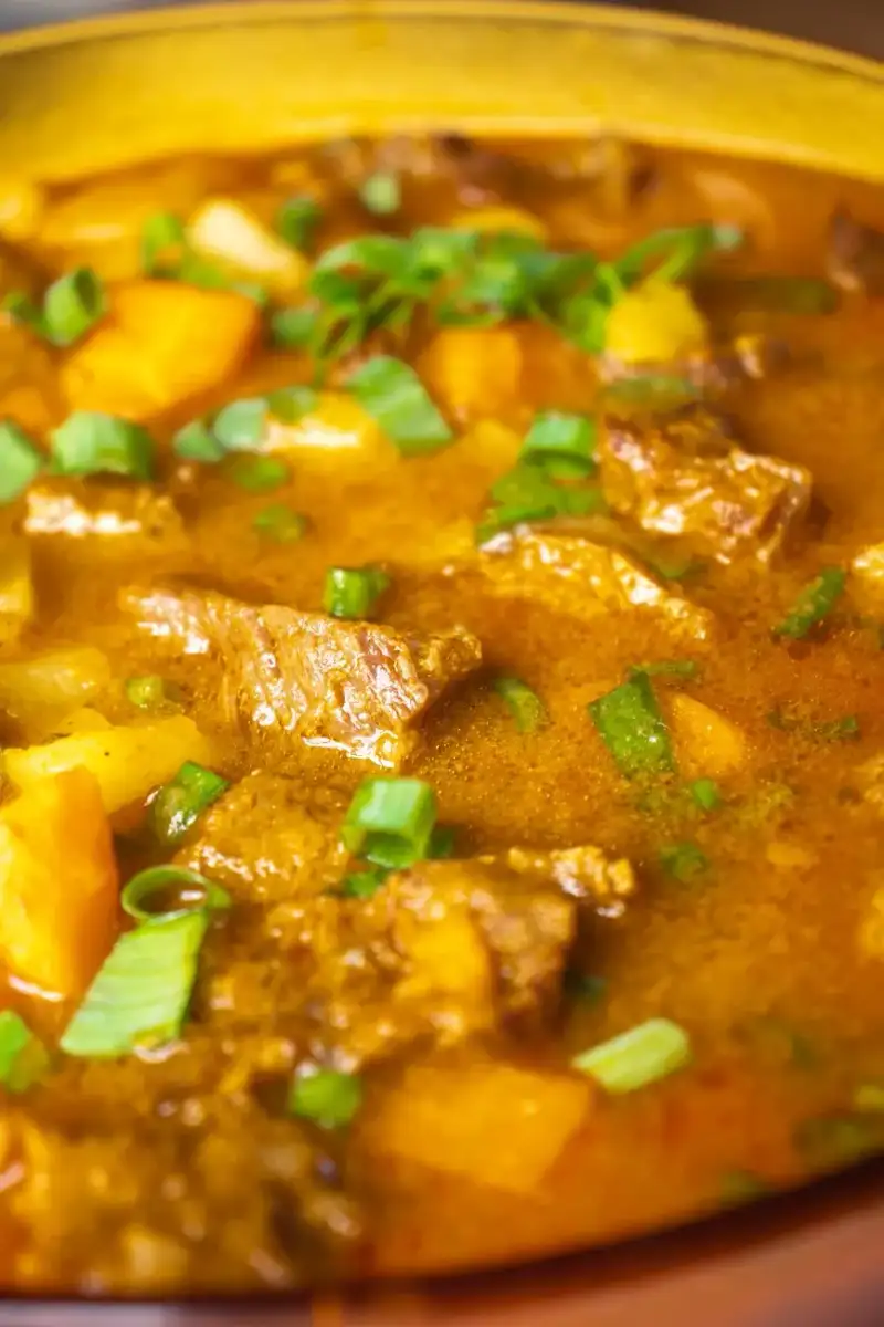 Un piatto di goulash austriaco