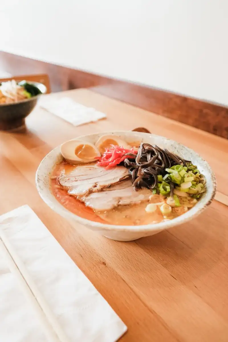 Bowl of miso ramen