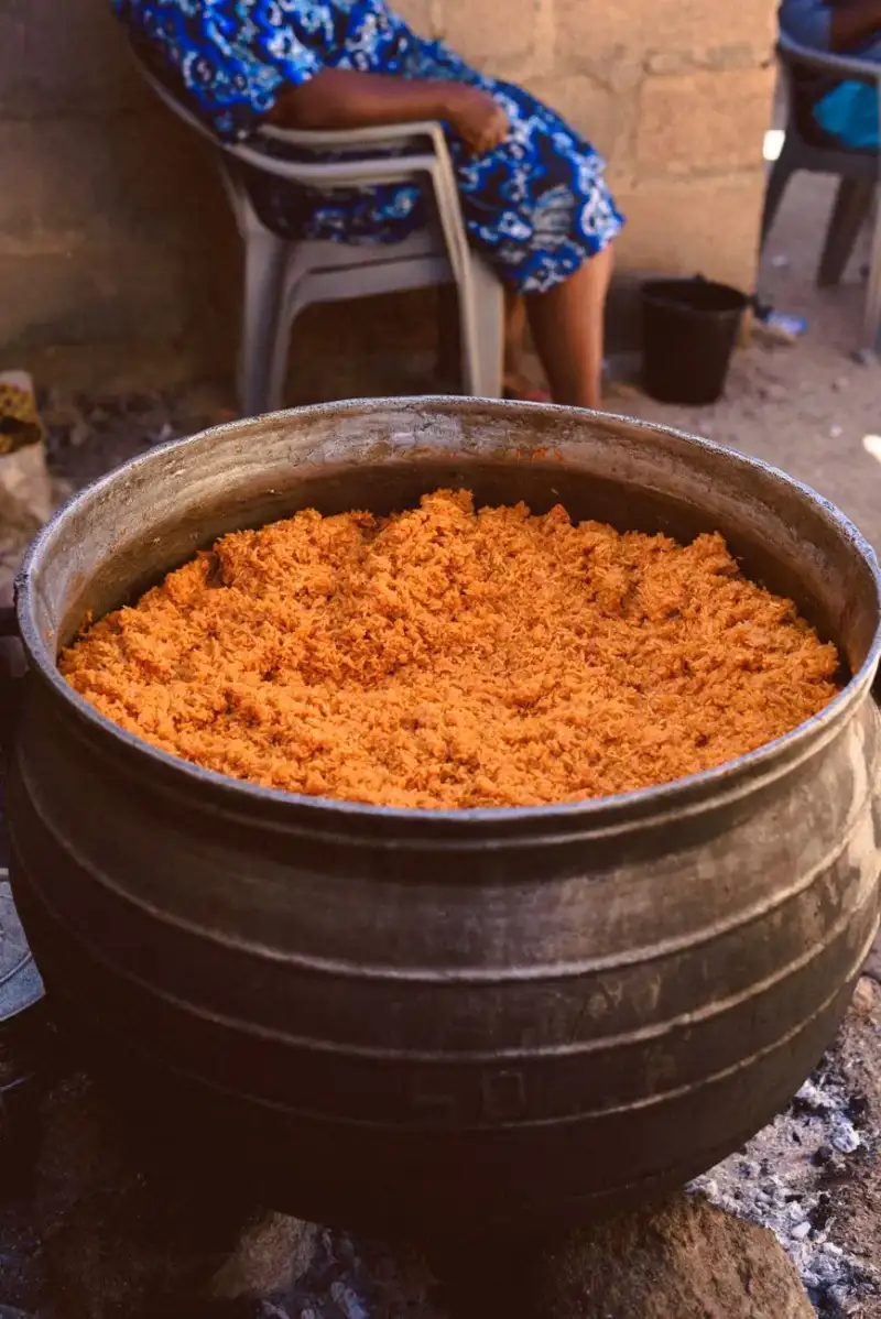 Jollof Rice Preparation