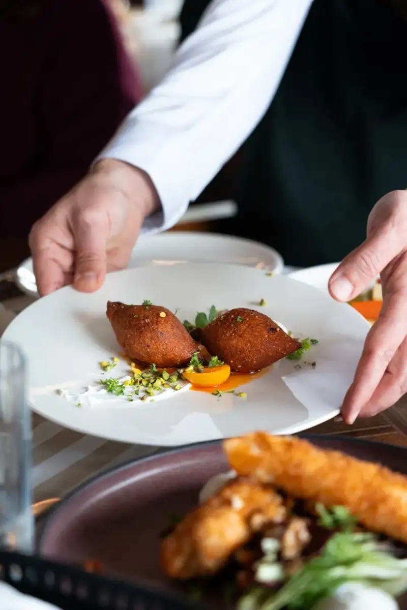 Kibbeh Serving
