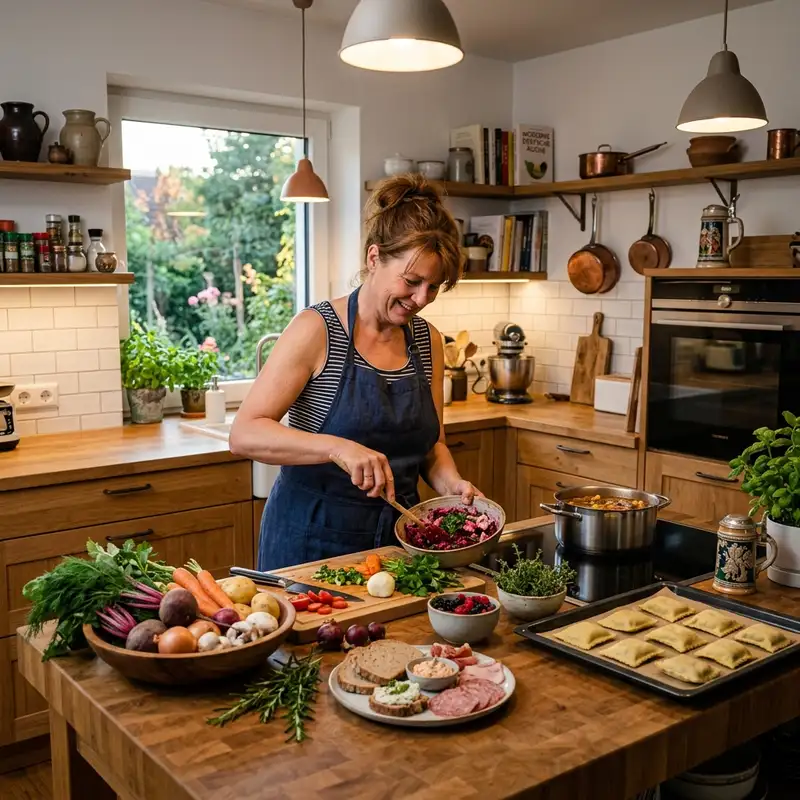 Eine deutsche Seele in der Küche: Essen ist nicht nur zum Sattwerden da!