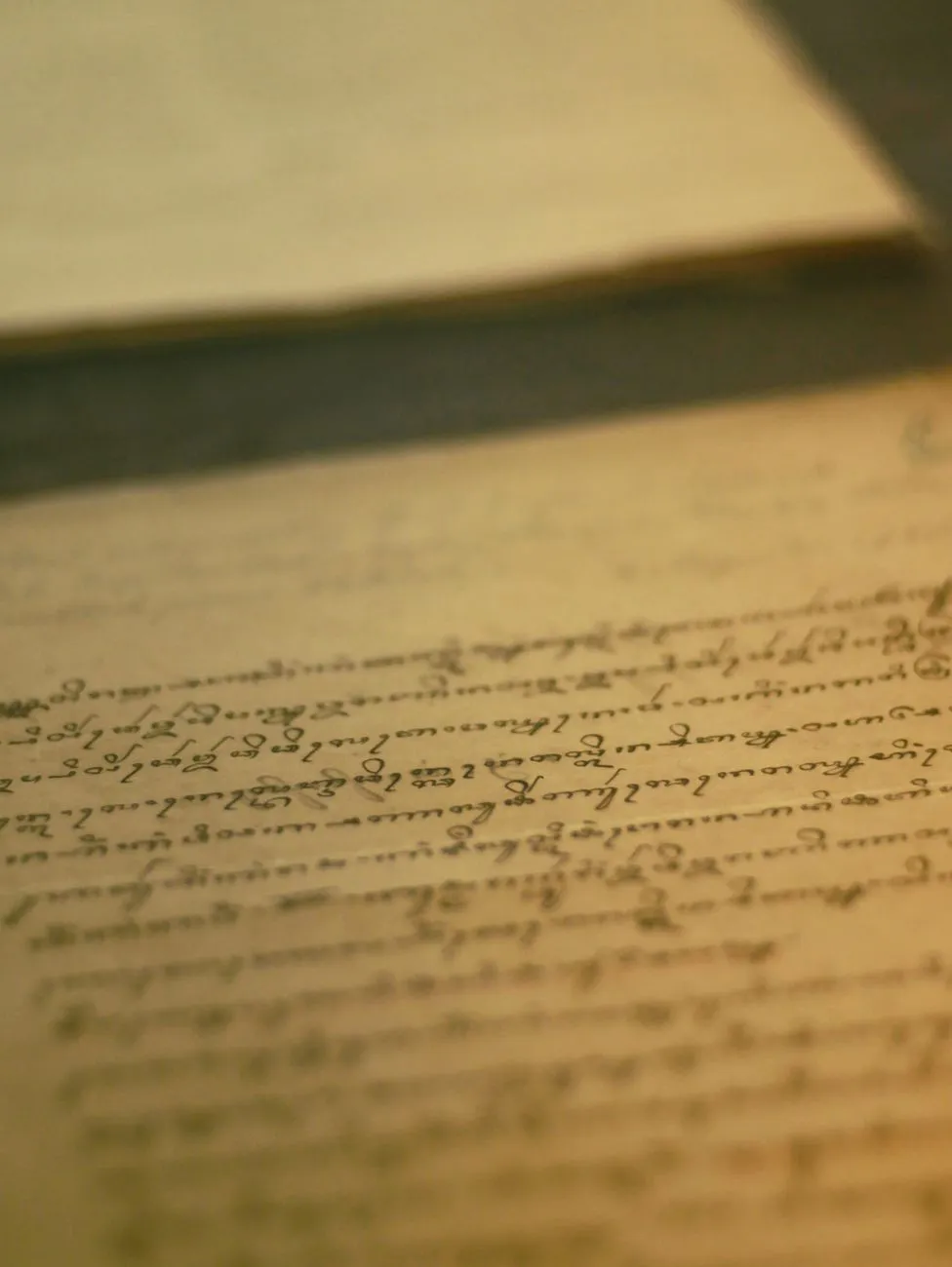 Historical manuscript research