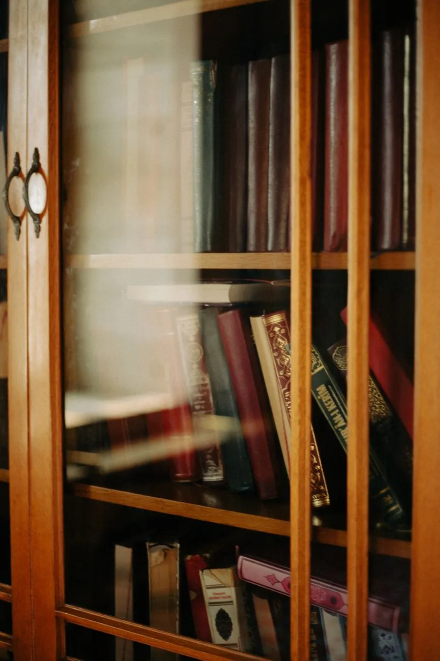 Banned books display