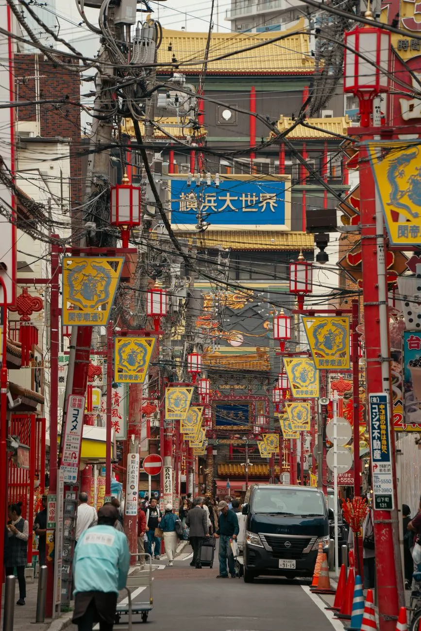 Japanese ramen street stall