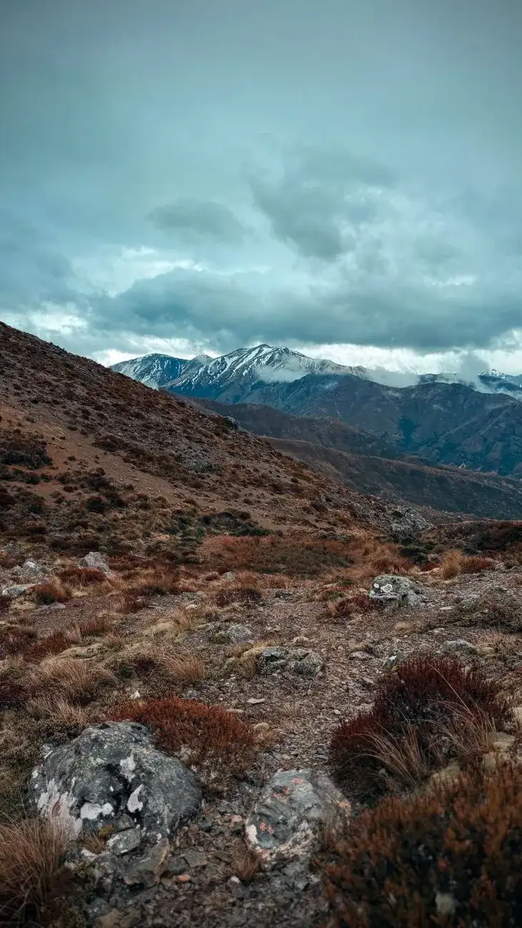 Lake Tekapo und die umliegenden Berge