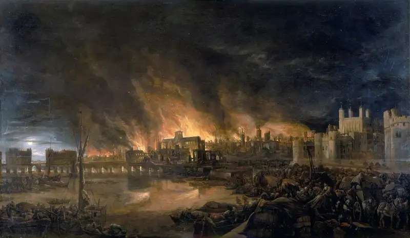 The Great Fire of London (1666): An Empire Reborn from Ashes