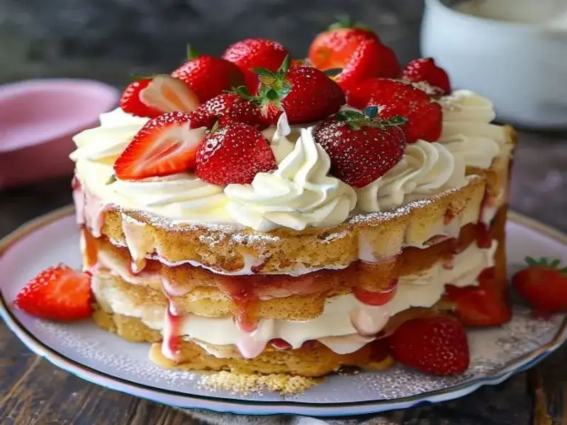 Baking a Victoria Sponge