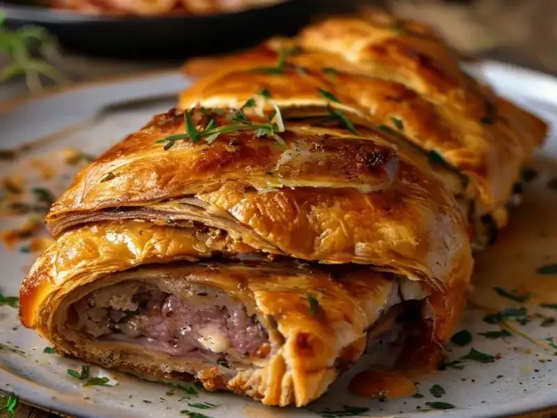 Making Beef Wellington