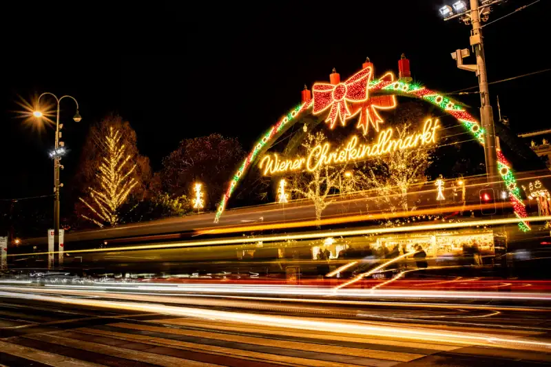 Vibrant Vienna Christmas Market