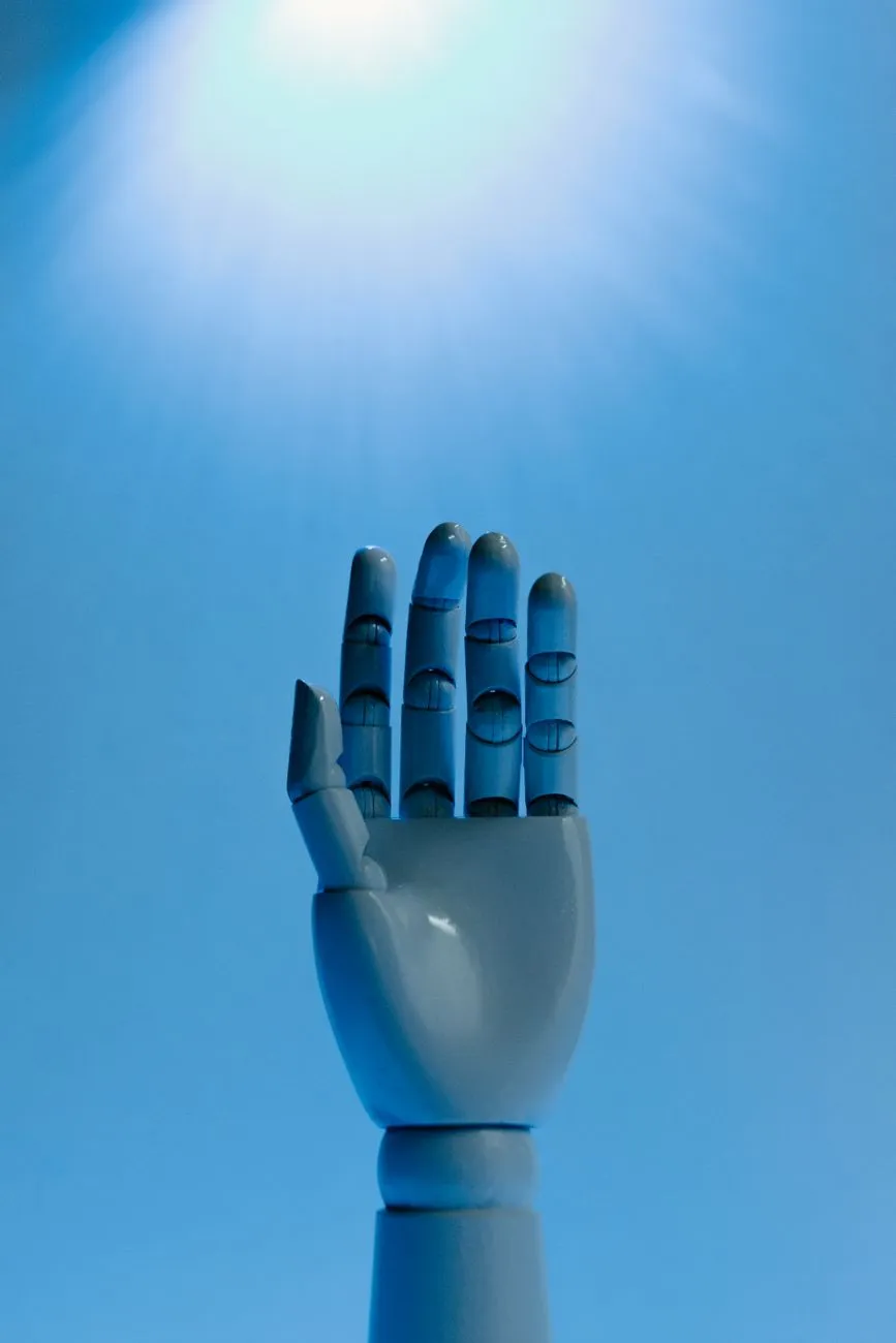 Tactile sensor array on robotic arm
