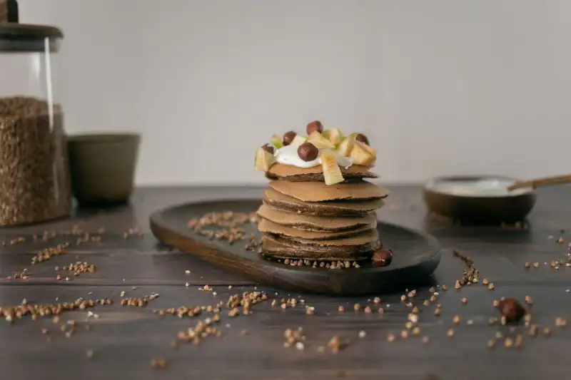 Buckwheat groats in a bowl