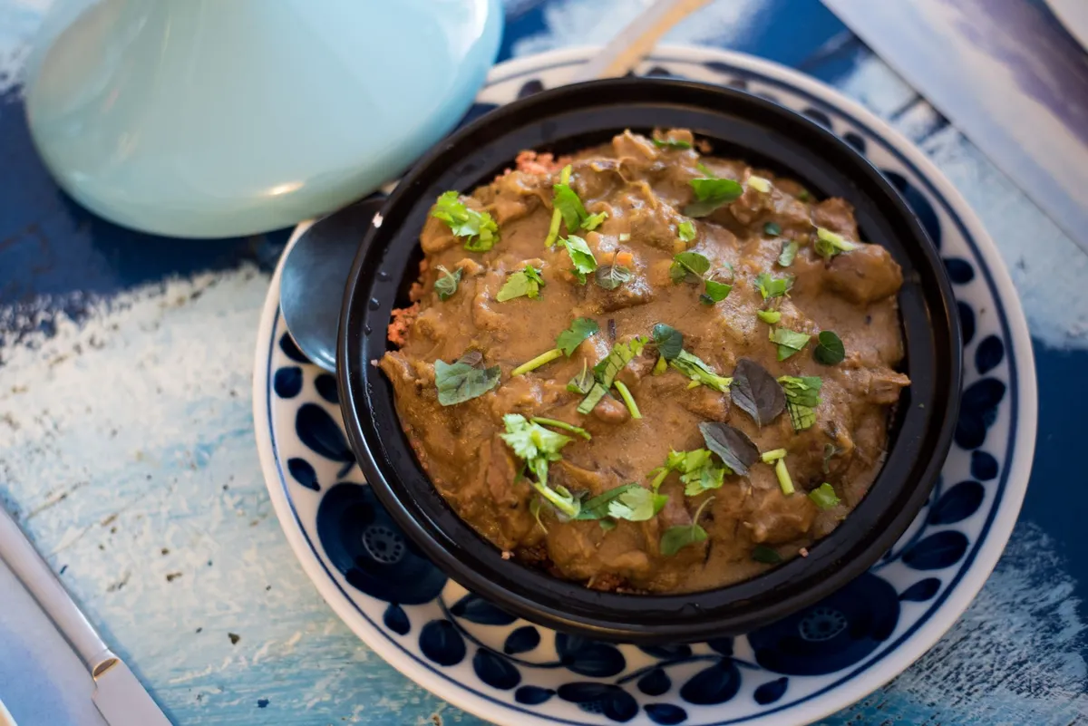 Modern Senegalese restaurant with traditional dishes