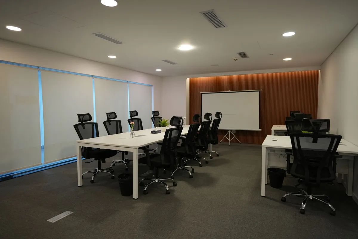 Modern coworking space with ocean view in Ponta Delgada