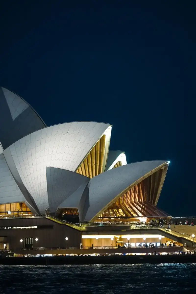 Behind the scenes view of the Opera House