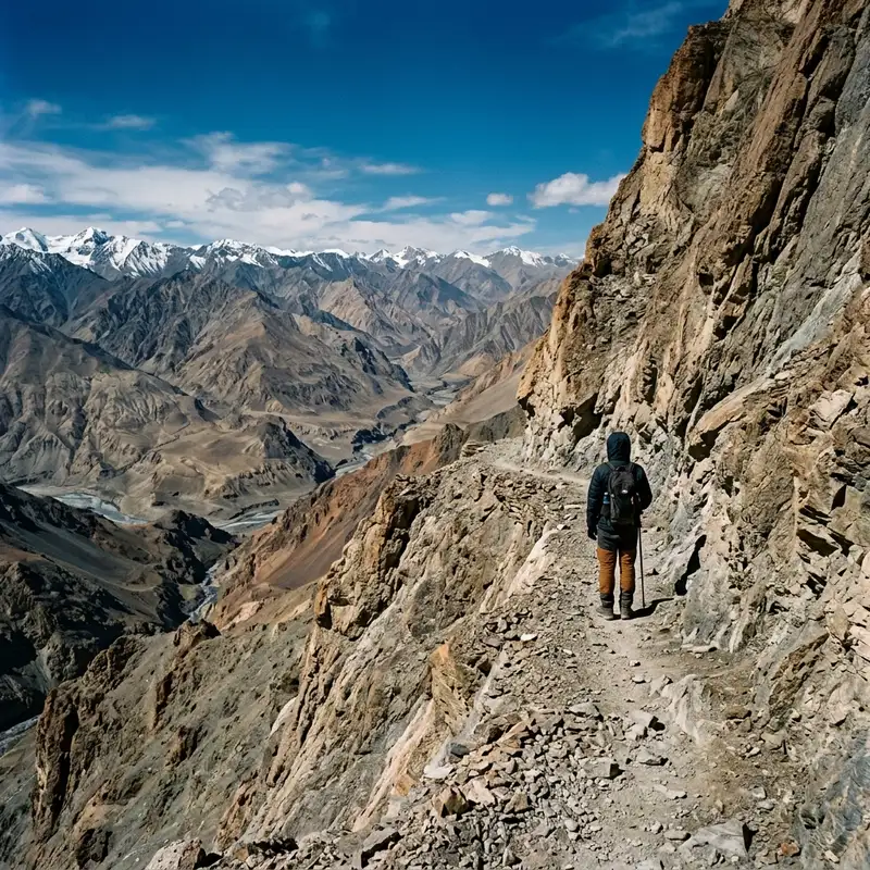 The Aetherial Threads: Unearthing Ladakh's Forgotten Sky Roads of the Monastics