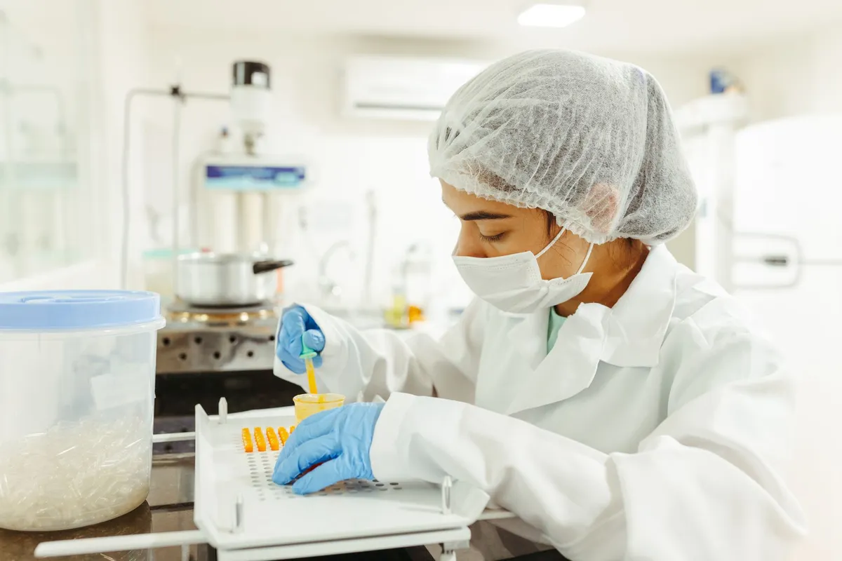 Modern kitchen lab setup