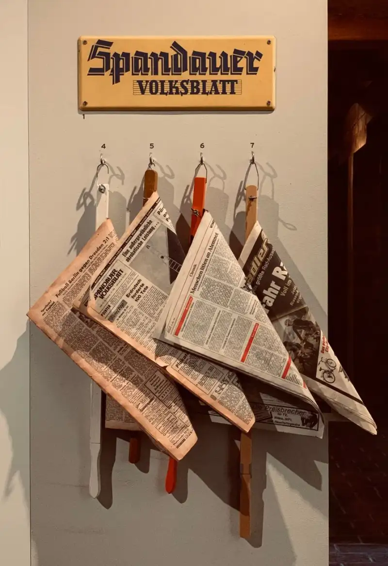 An old printing press style document or vintage newspaper